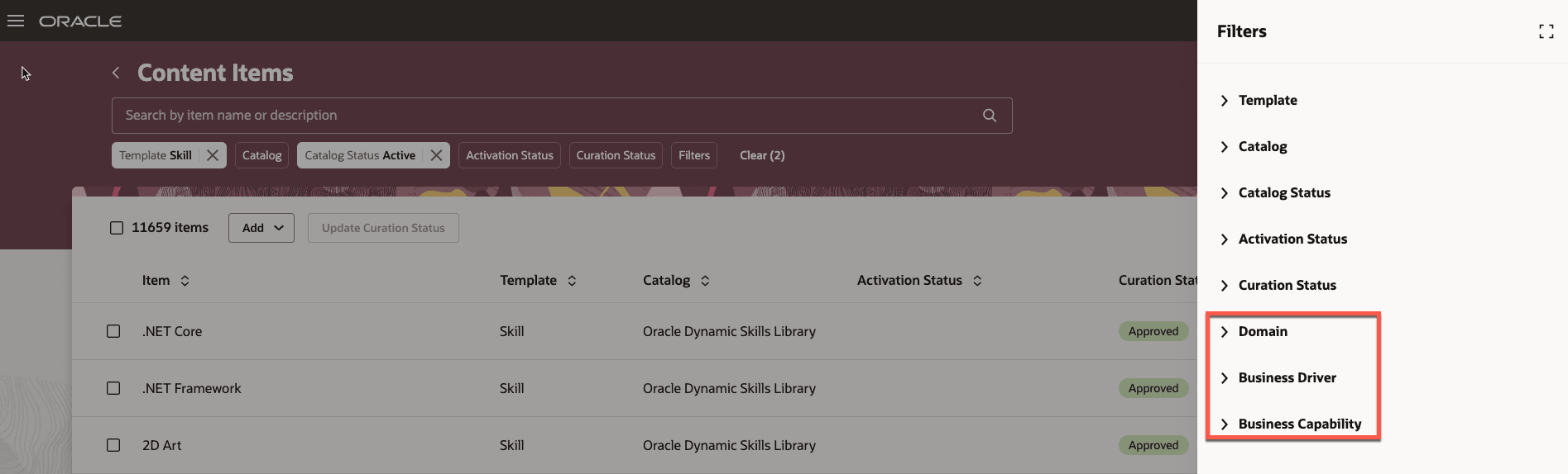 Additional filters