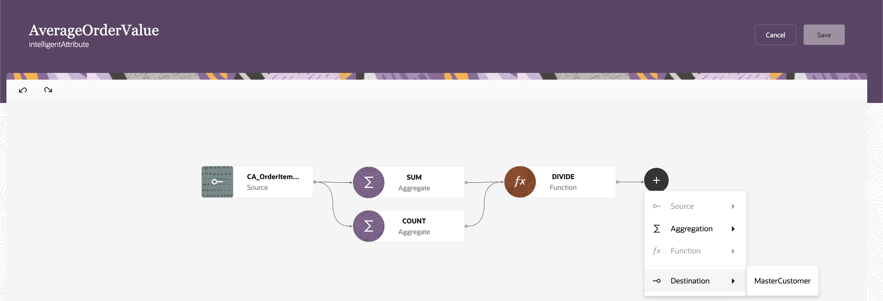 Preview of Intelligent Attributes Composer