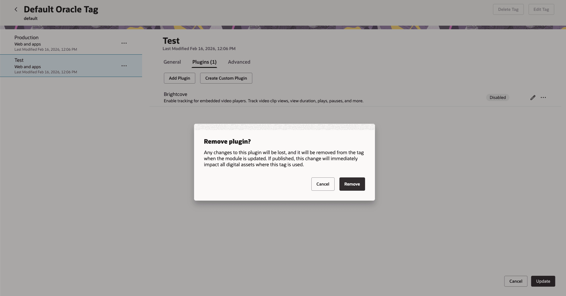 Confirmation Screen