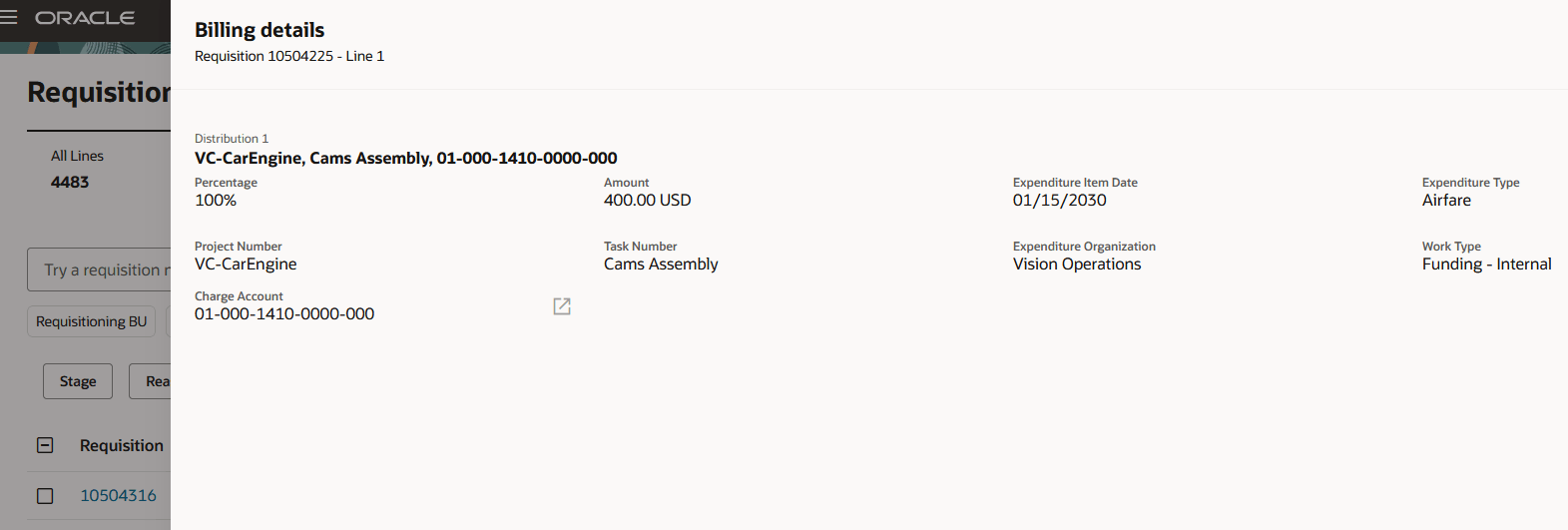 Billing Details
