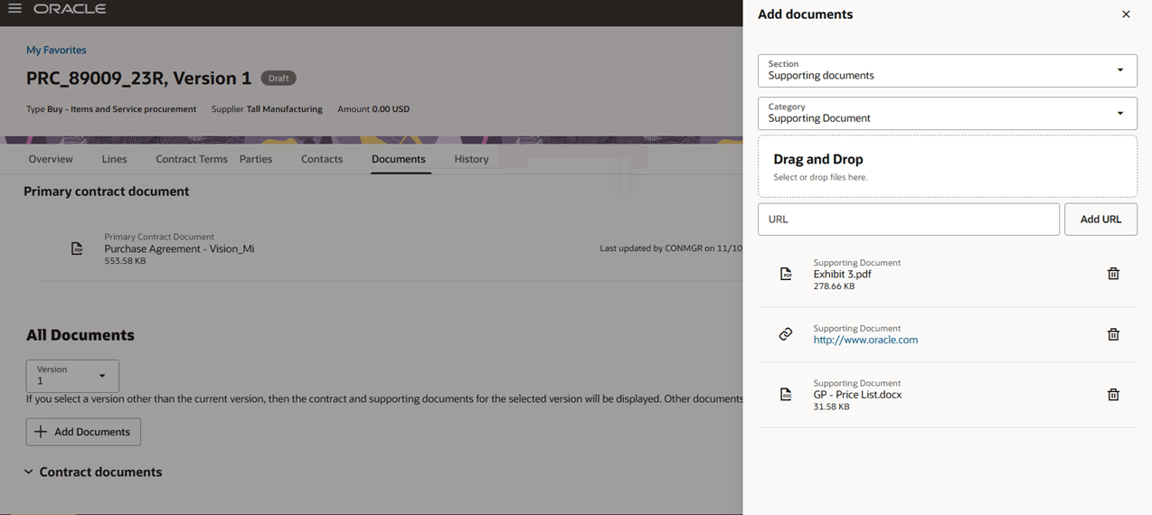 Add Documents