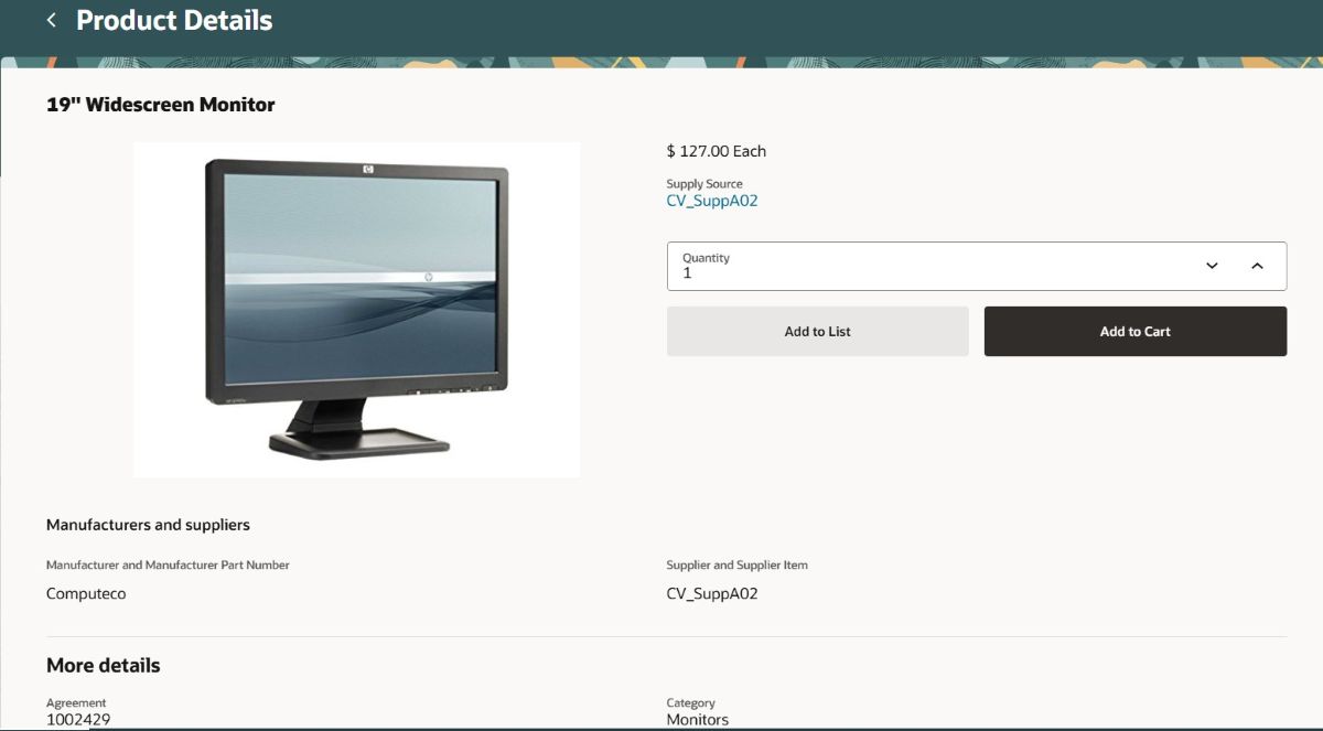Product Details