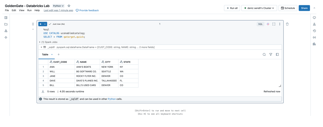 Databricks Tables Databricks Tables