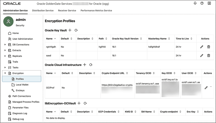 Encryption profile Plugin template displayed on the Encryption Profiles page. Encryption profile Plugin template displayed on the Encryption Profiles page.