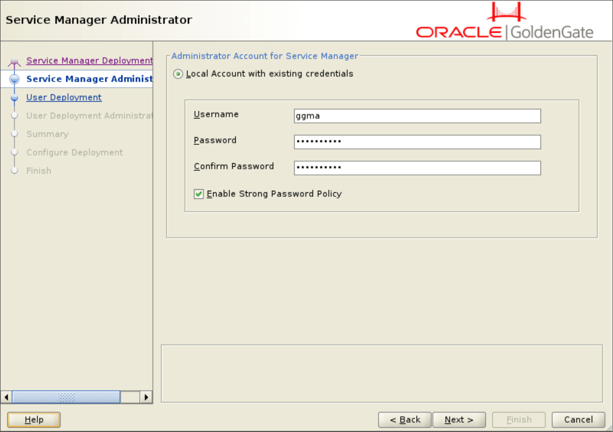 Service Manager Administrator Account Service Manager Administrator Account