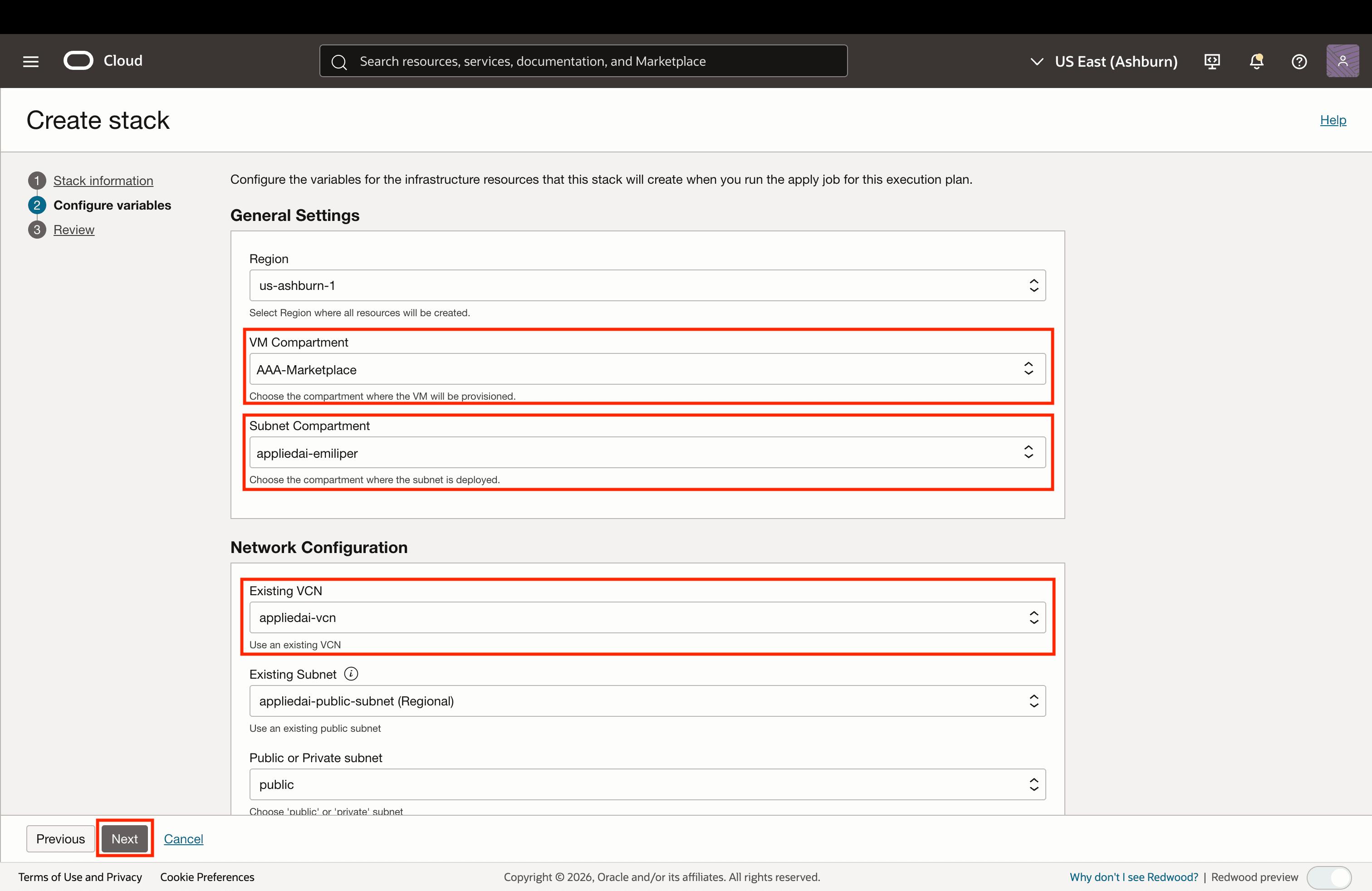 Agent Factory configure variables Agent Factory configure variables