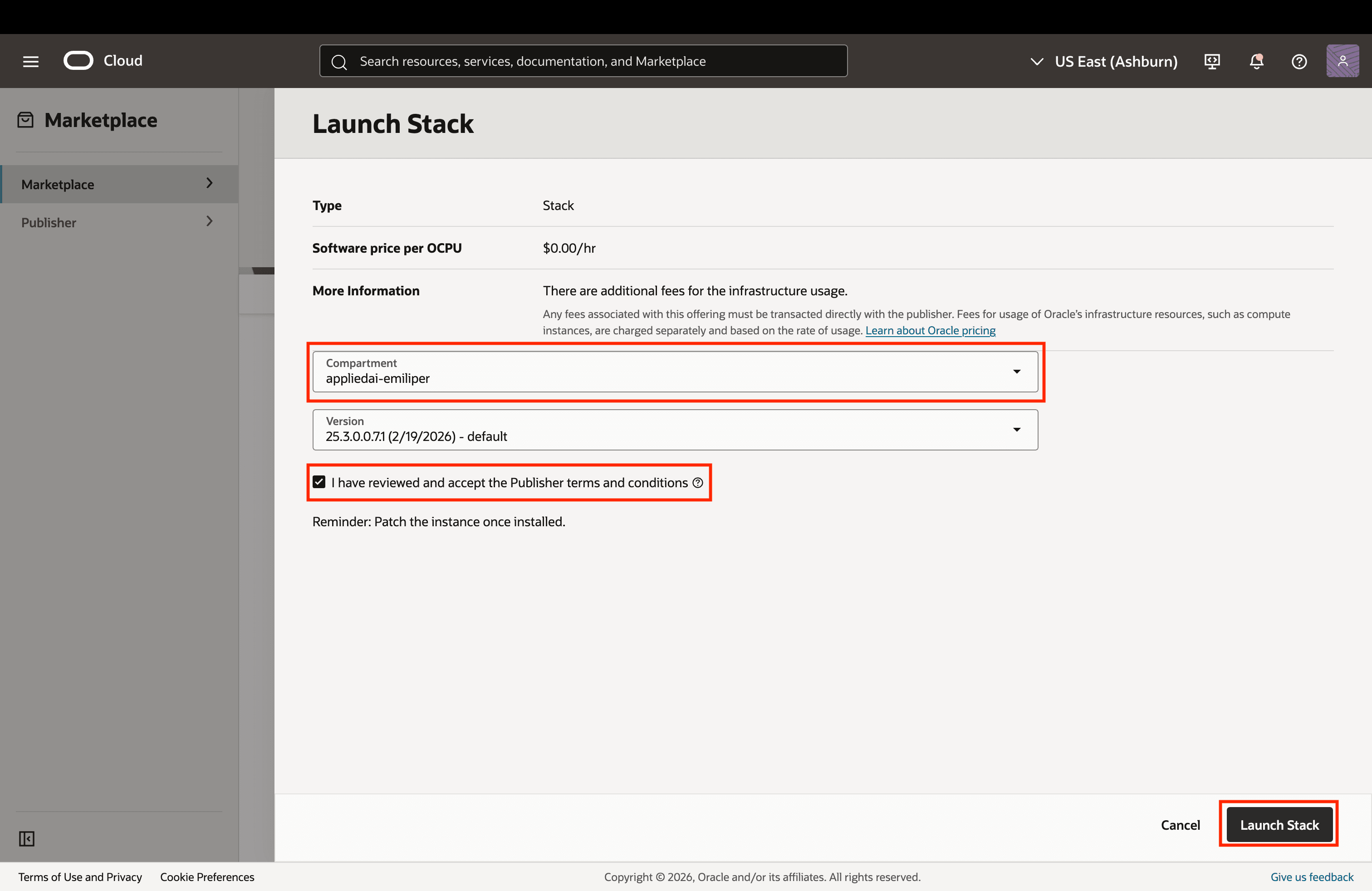 Agent Factory launch stack Agent Factory launch stack