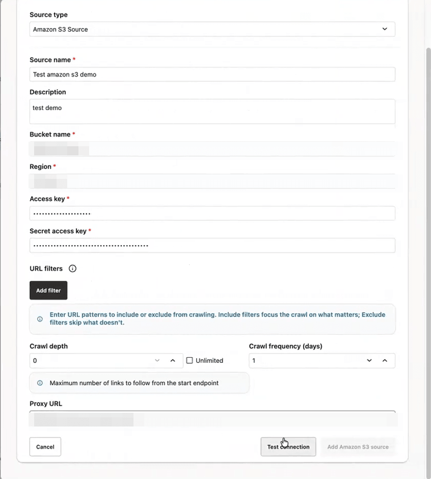 Amazon S3 Configuration Amazon S3 Configuration