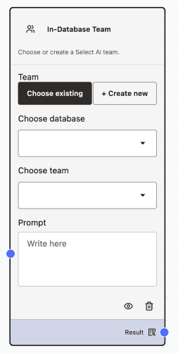 In-Database Team