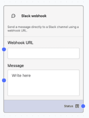Slack Webhook Component