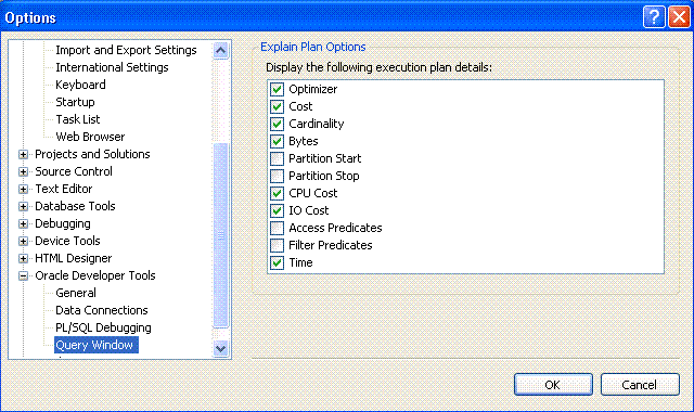 Description of querywindow_options.gif follows Description of querywindow_options.gif follows