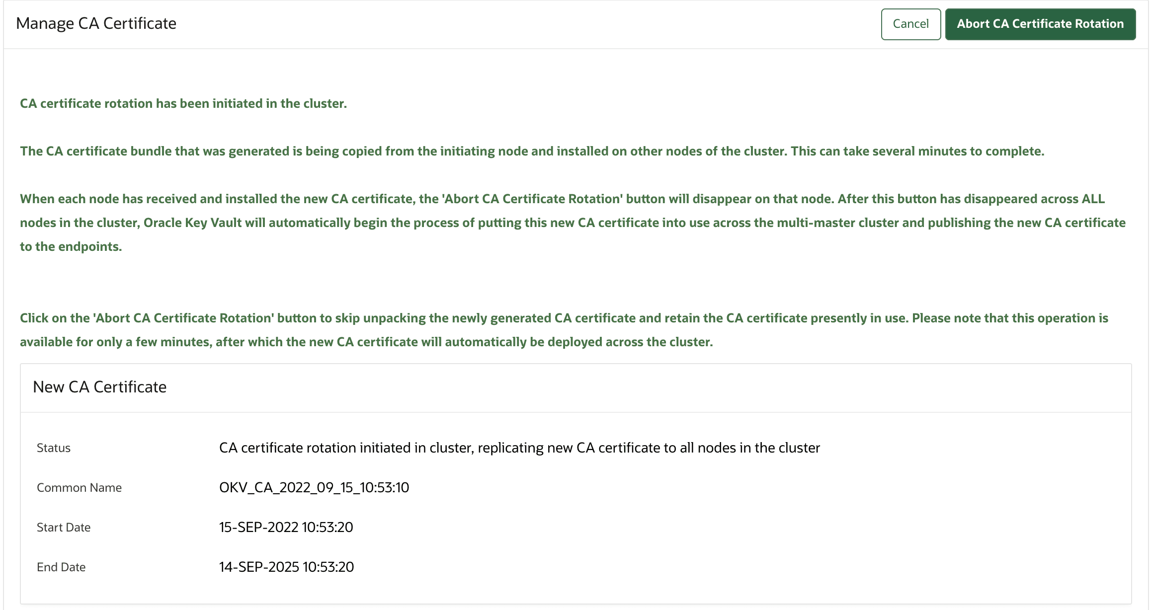 Description of 215_ca_certificate_abort_rotation.png follows Description of 215_ca_certificate_abort_rotation.png follows