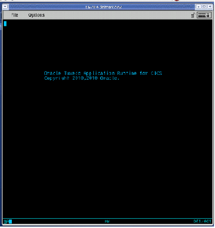 Screen After Running the Command #3270 deimos:2992 Screen After Running the Command #3270 deimos:2992