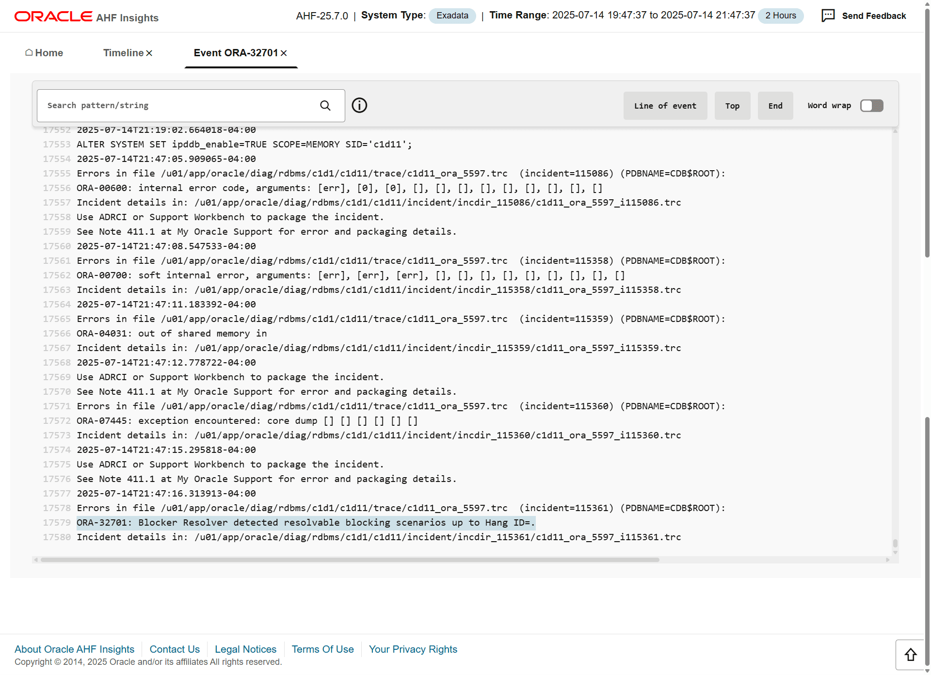 This image illustrates Insights File Viewer