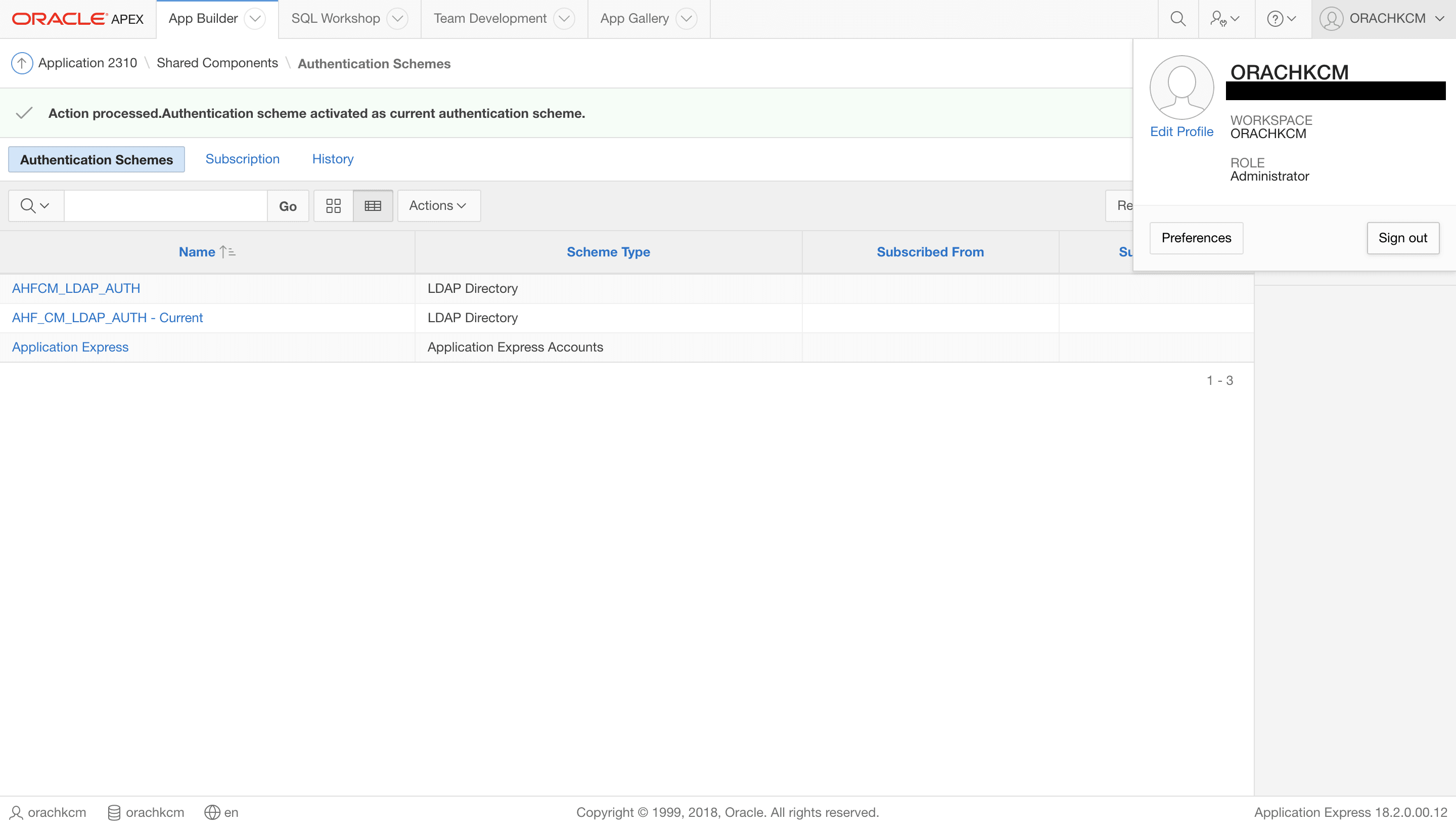 This image illustrates signing out of the workspace. This image illustrates signing out of the workspace.