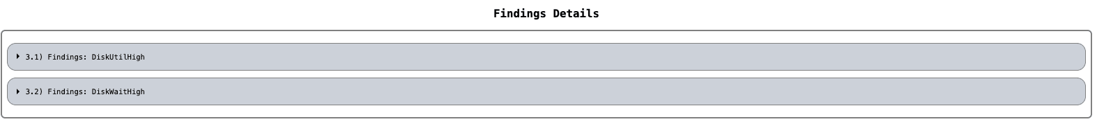 This image illustrates problematic findings details This image illustrates problematic findings details