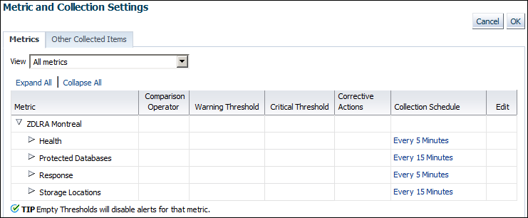 Description of metric_and_coll_sett.png follows Description of metric_and_coll_sett.png follows