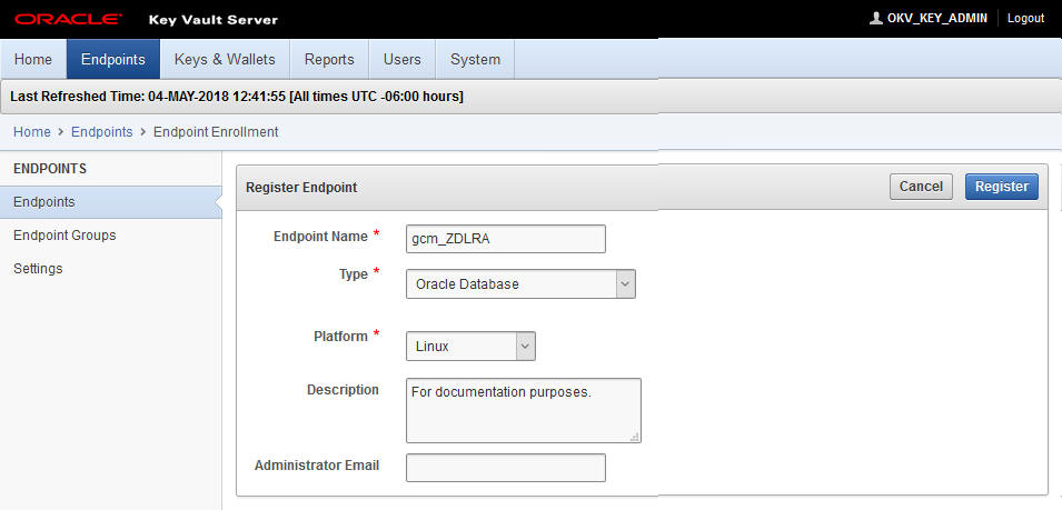 Description of okv_01_endpoints.jpg follows Description of okv_01_endpoints.jpg follows