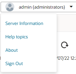 This screenshot displays the User Menu. This screenshot displays the User Menu.