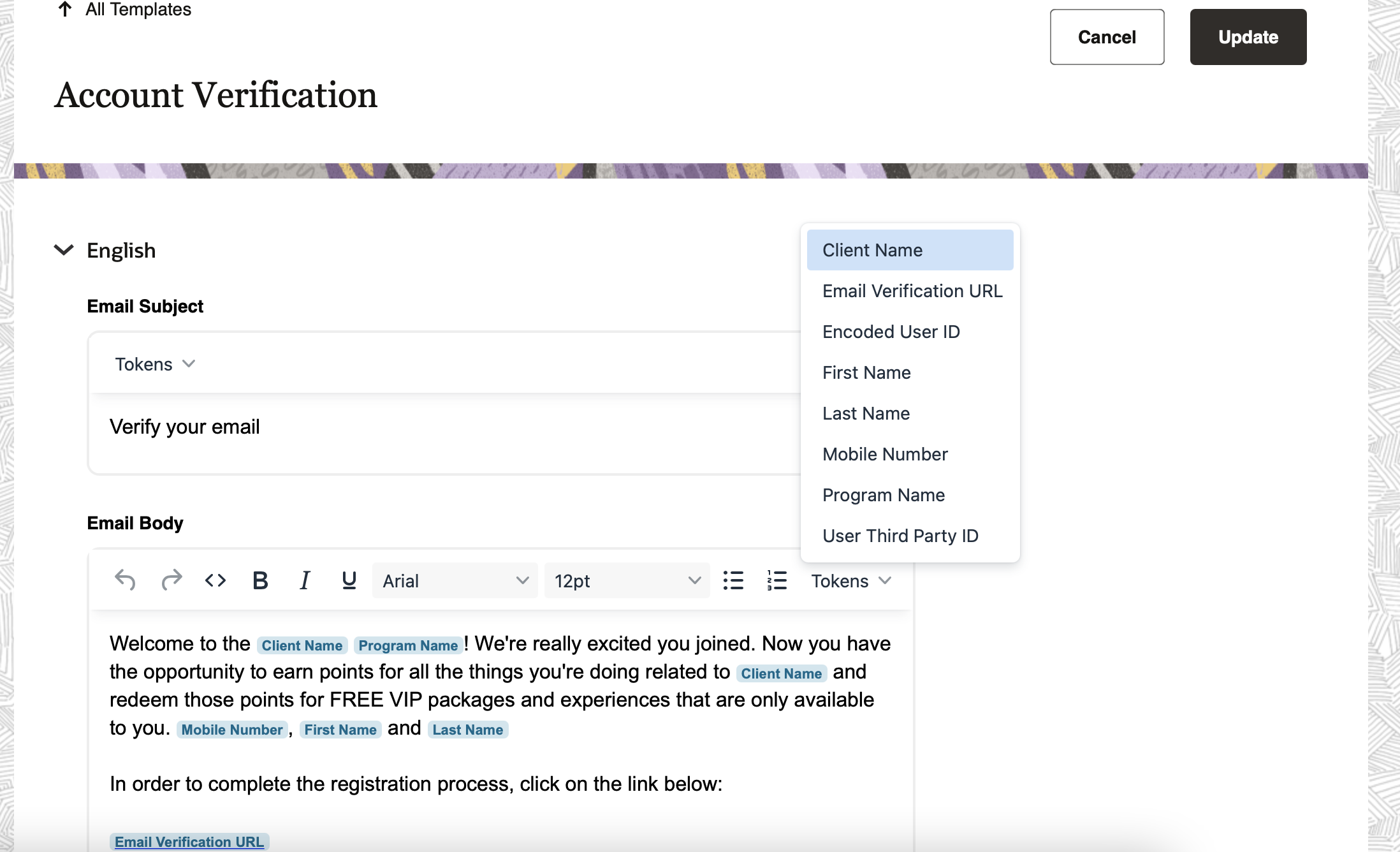 account verification window account verification window