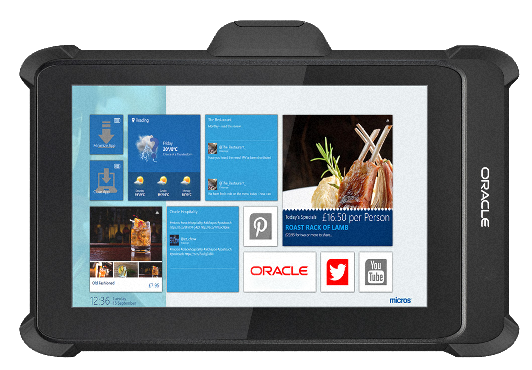 This figure shows the Tablet 722P. This figure shows the Tablet 722P.