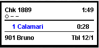 This figure shows a sample image of the standard with cook time chit layout. This figure shows a sample image of the standard with cook time chit layout.