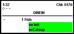 This figure shows a sample image of the standard DOM 2 chit layout. This figure shows a sample image of the standard DOM 2 chit layout.