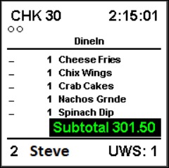 This figure shows a sample image of the standard DOM 11 chit layout. This figure shows a sample image of the standard DOM 11 chit layout.