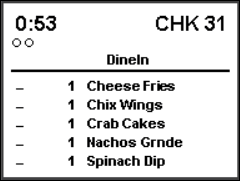 This figure shows a sample image of the standard DOM 2-3 chit layout. This figure shows a sample image of the standard DOM 2-3 chit layout.