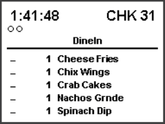 This figure shows a sample image of the DOM 2 with check information chit layout. This figure shows a sample image of the DOM 2 with check information chit layout.