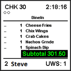 This figure shows a sample image of the standard DOM 3 chit layout. This figure shows a sample image of the standard DOM 3 chit layout.