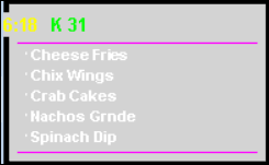 This figure shows a sample image of the SE Barista 1 with check discount chit layout. This figure shows a sample image of the SE Barista 1 with check discount chit layout.