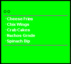 This figure shows a sample image of the SE standard chit layout. This figure shows a sample image of the SE standard chit layout.