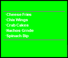 This figure shows a sample image of the SE standard 2 chit layout. This figure shows a sample image of the SE standard 2 chit layout.
