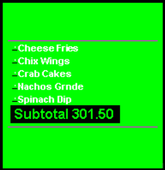 This figure shows a sample image of the SE Standard DOM 1-2 with item status chit layout. This figure shows a sample image of the SE Standard DOM 1-2 with item status chit layout.