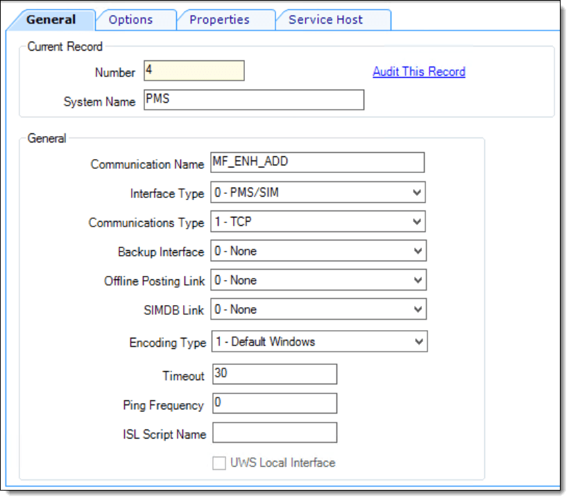 This figure shows the Interface module. This figure shows the Interface module.