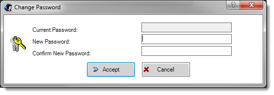 This figure shows the Change Password dialog in the EMC. This figure shows the Change Password dialog in the EMC.