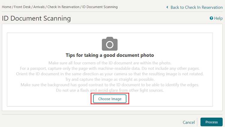 This images shows the Choose Image screen. This images shows the Choose Image screen.