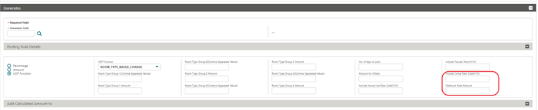 This image shows the Generates screen details This image shows the Generates screen details