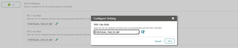 This image shows the Configure Setting option This image shows the Configure Setting option