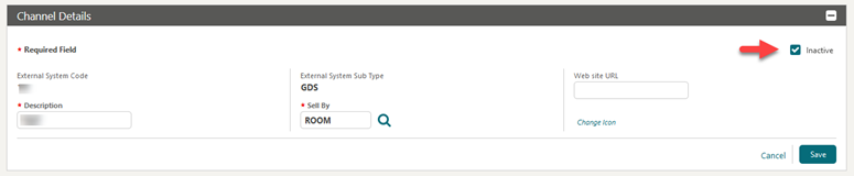 This image shows the Channel Details updated screen This image shows the Channel Details updated screen