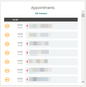 This image shows Appointments. This image shows Appointments.