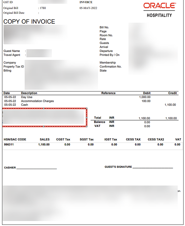 Copy of Invoice Copy of Invoice