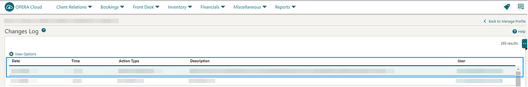 Changes Log Changes Log