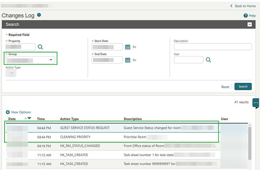 Changes Log - Search Changes Log - Search