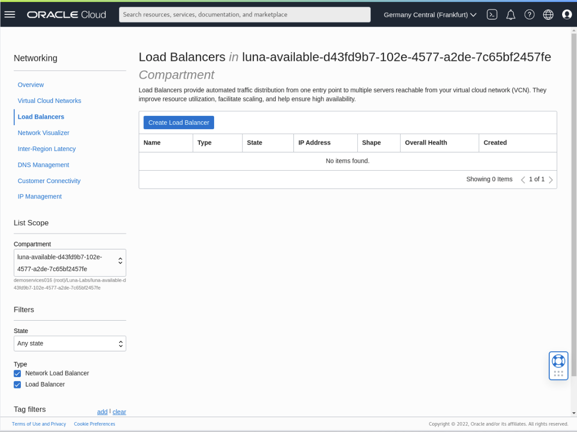Create Load Balancer click_create_button