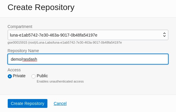 create repo