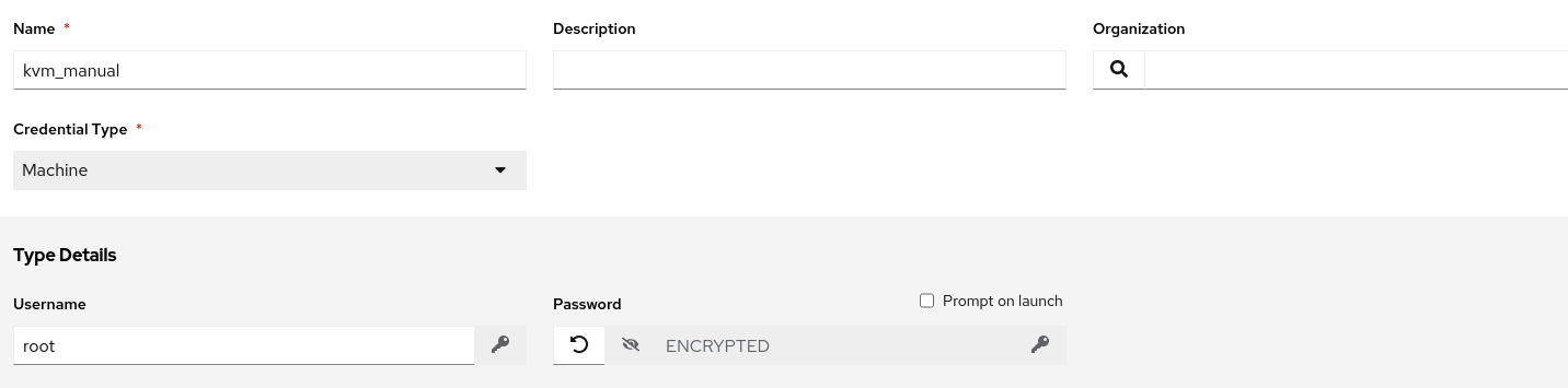 Machine Credential