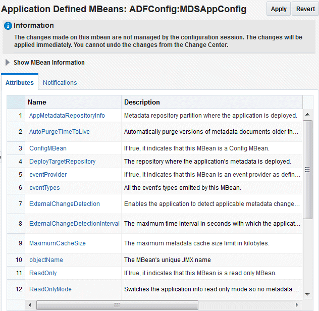 Description of mds_sysmbean.gif follows Description of mds_sysmbean.gif follows