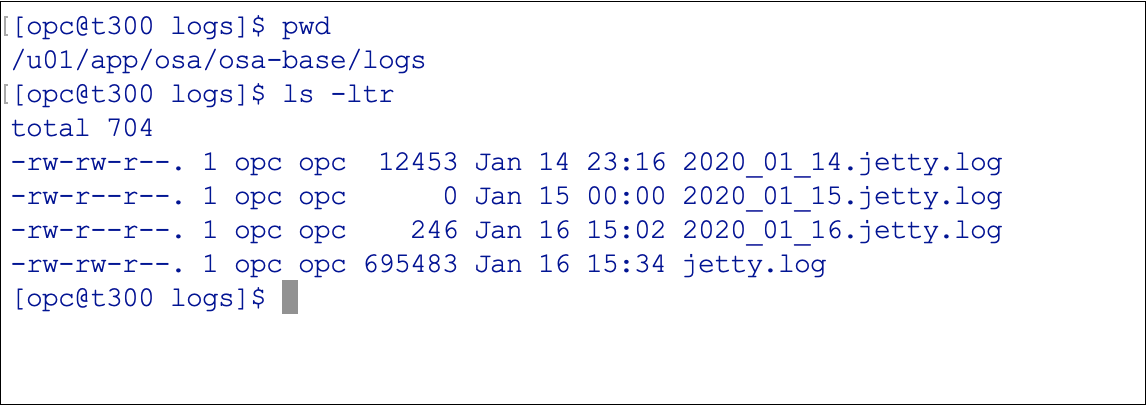GGSA Web Tier Logs GGSA Web Tier Logs
